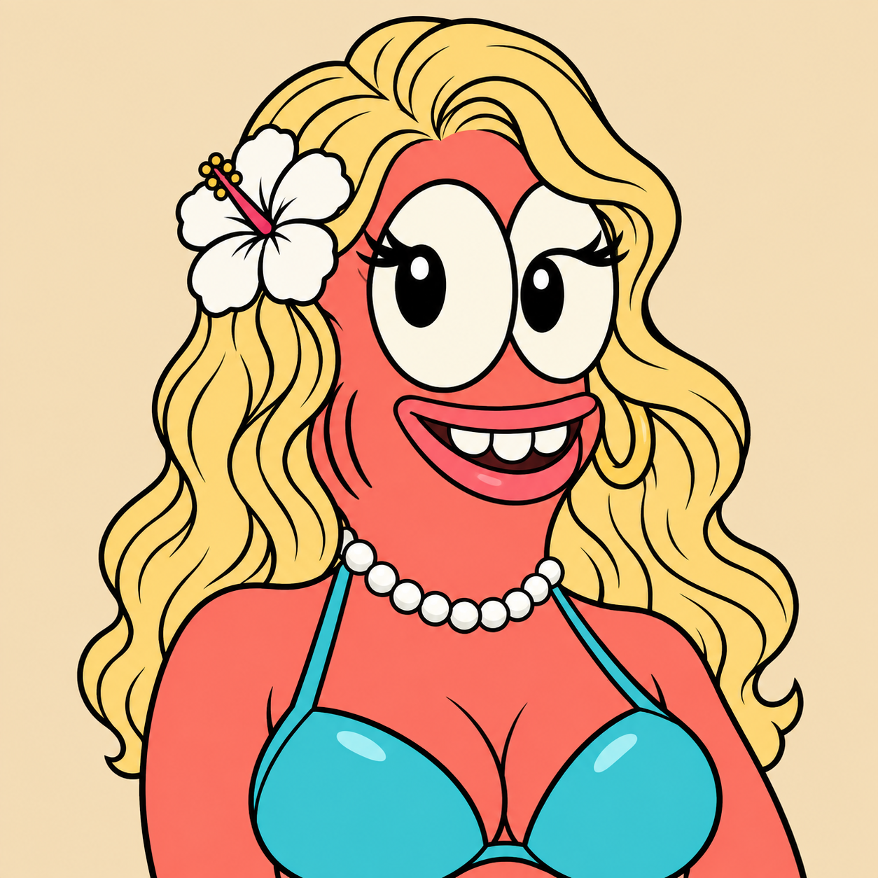 Image for Franky Fish #659 — Pearl Beach Diva item