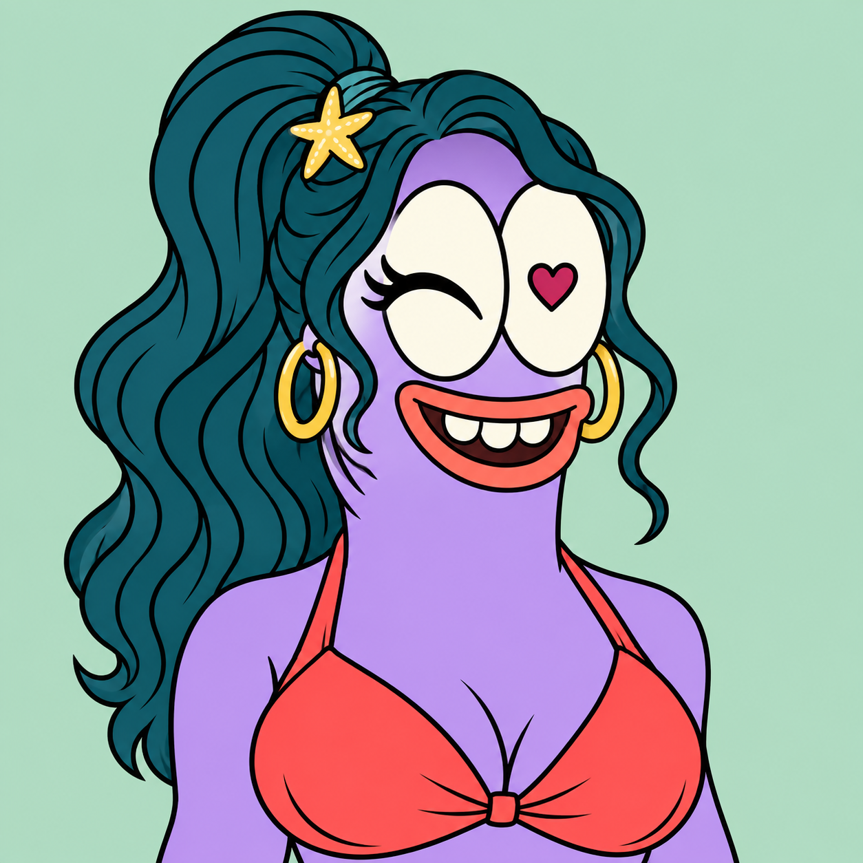 Image for Franky Fish #660 — Coral Cove Siren item